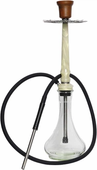 Кальян Tiaga Hookah Astra Crystal Gold - Drop Clear