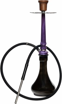 Кальян Tiaga Hookah Astra Crystal Purple - Drop Black