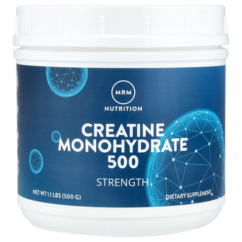 Моногидрат креатина MRM Nutrition "Creatine Monohydrate 500" 5000 мг (500 г)