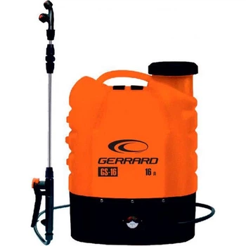 Обприскувач акумуляторний GERRARD GS-16, (8АН/12V, 2-4бар, 16л) (81443)