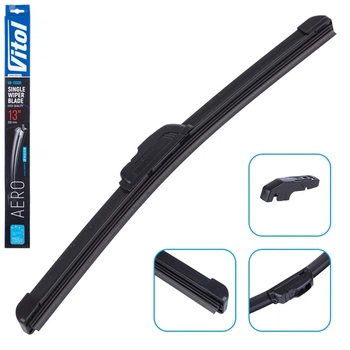 Щітка склоочисника безкаркасна Vitol AERO 13" 330 мм (VB-13330)