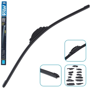 Щітка склоочисника безкаркасна Vitol ULTRA 22" - 560 мм 13 адаптерів (VU-22560)