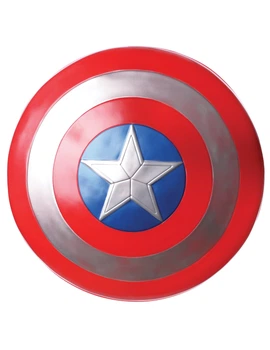 Щит Капітана Америки для дорослих Captain America червоно-синій