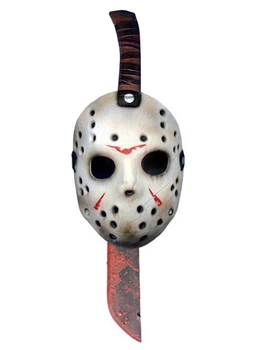 Мачете и маска Джейсона на Хэллоуин Friday the 13th
