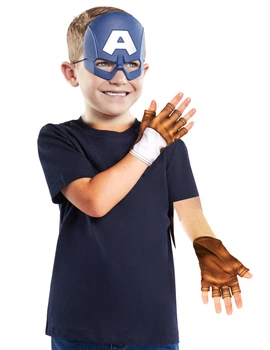 Дитячі маска та рукавички Captain America