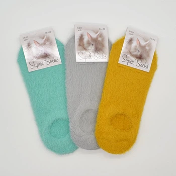 Шкарпетки універсальні 3 пари Super Socks 062.S000 кролик/кашемір сліди 36-40р. Асорті 11