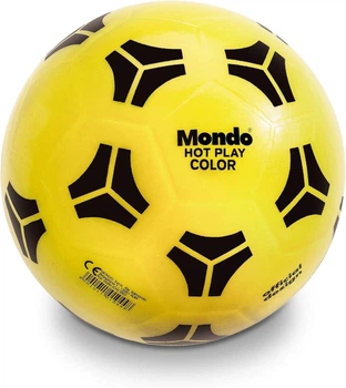 Футбольний м'яч Mondo Hot Play Color 23 см жовтий дитячий від 3 років (SKU-324)