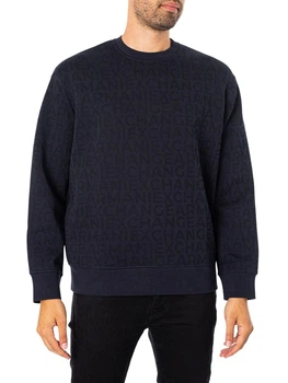 Світшот чоловічий Armani Exchange 118204587 XL Синій (1162094073)