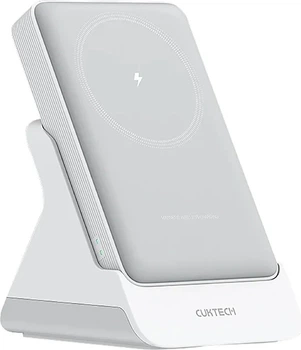 Powerbank CUKTECH WPB100N 10000 mAh 20W White (CKWPB100NGLGR)