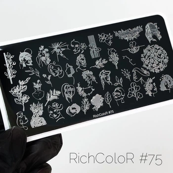 RICHCOLOR Пластина для стемпінгу - 075