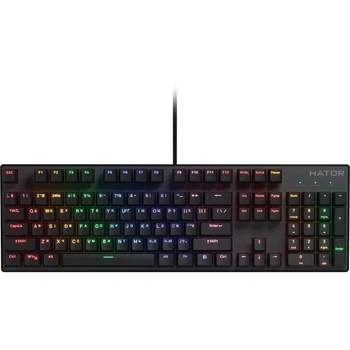 Клавіатура HATOR Icefall Mecha Rainbow Origin Red Black (HTK104UA)