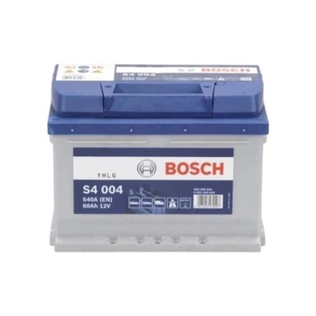 Автомобильный аккумулятор BOSCH 60Ah/540A/P+ S4 S4 004 (BS 0092S40040)
