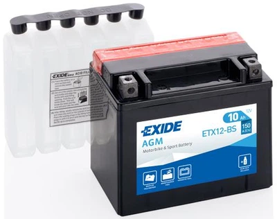 Автомобильный аккумулятор EXIDE 12V 10Ah/150A L+ (CNM ETX12BS)