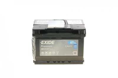 Автомобильный аккумулятор EXIDE 61Ah/600A/P+ (CN EA612)