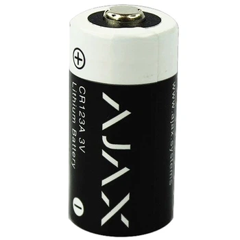 Батарея Ajax CR123A Аякс (3V 1600mAh Lithium) Для охранных систем, датчиков и сигнализаций (ajax-1)