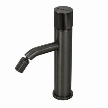 Смеситель для биде VBI Milano Tre graphite VBI-050104GR-H03GR