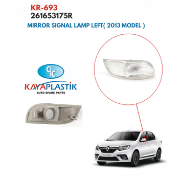 Указатель поворота зеркало левый Renault Symbol [KAYA] 261653175R
