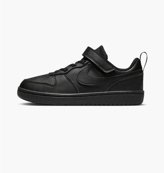 Кроссовки детские Nike Court Bugh Low Recraft 27.5 Чорний DV5457-002
