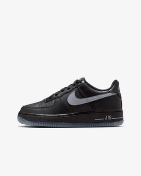 Кроссовки подростковые Nike Air Force 1 38.5 Чорний IM6027-010