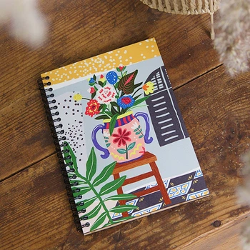 Блокнот Sketchbook (прямокут.) Ваза з квітами