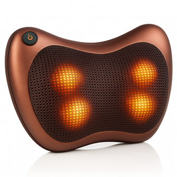 Портативная массажная подушка для авто Car and Home Massage Pillow 8028