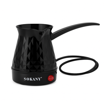 Електрична турка Sokany SK-219 500мл 500Вт для кави Black