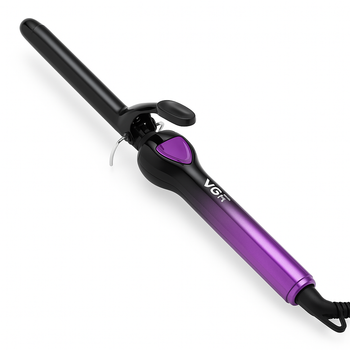 Прасочка для волосся з ергономічною ручкою VGR V-575 PURPLE