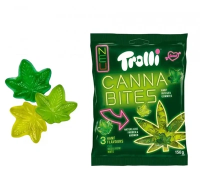 Желейні цукерки Trolli Canna Bites 150g