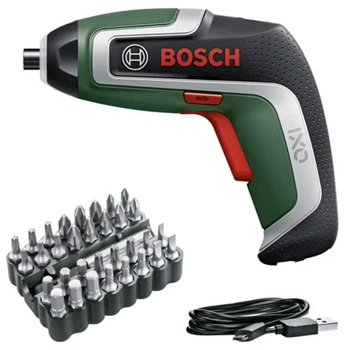 Wkrętarka akumulatorowa Bosch IXO 7 3.6 V 5.5 Nm 2 Ah z zestawem bitów (06039E000B)