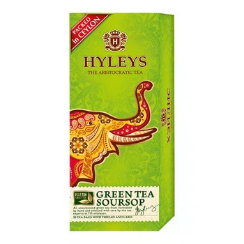 Чай Хейліс Hyleys Зелений чай з саусепом (слон) (20 пакетиків)