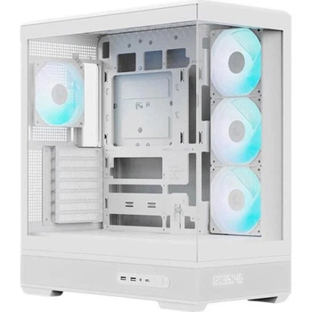 Корпус AeroCool P500B-Digi-WT-v1 White (ACCM-PN09143.21) [173291]