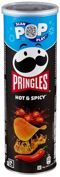 Чипси Pringles Hot & Spicy 165 г (5053990127665)