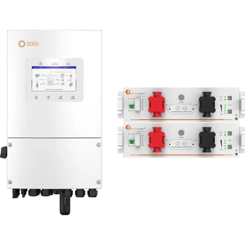 Система хранения энергии Solis S6-EH1P6K-L-PLUS 6kW + 2 АКБ FelicityESS FLA48100UG1 10.2kWh (51.2V/100Ah/5120Wh) [176551]