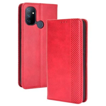 Чохол-книжка Deexe Retro Style для OnePlus Nord N100 - Red