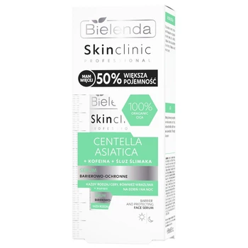 Сироватка для обличчя Bielenda Skin Clinic Professional Centella Asiatica для захисту гідроліпідного бар’єру 45 мл (5902169065164)