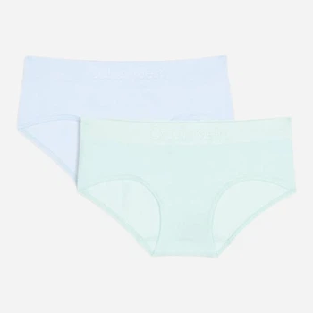 Набор детских трусов-шорт 2 шт для девочки Calvin Klein 937694459 128 см Разноцветный (1159852579)