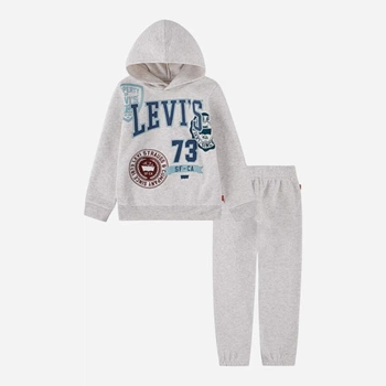 Дитячий теплий спортивний костюм (худі + штани) Levi`s 578489583 92 см Сірий (1159861460)