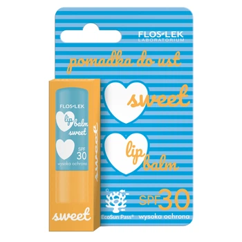 Захисна помада для губ Floslek Lip Care Sweet SPF 30 4 г (5905043024929)