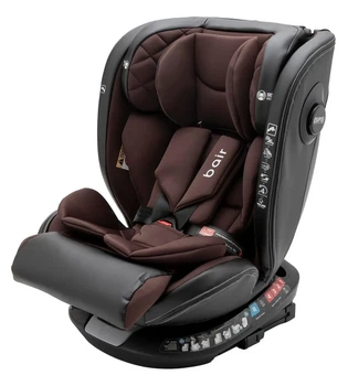 Автокресло Bair Unit 360 Isofix поворотное 360° детское 0–36 кг группа 0+1/2/3 с креплением Isofix