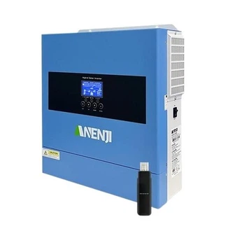 Гибридный инвертор Anenji ANJ-4200W-24V-W with WIFI апгрейд 2026 года Dual Output 24V-230V, 4200Вт ток заряда 120А, MPPT(60-500В)