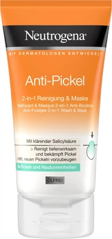 Очищувальна маска против прыщей 2в1 Neutrogena 150 мл