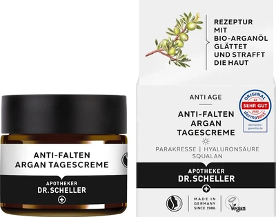 Крем для лица від зморщок Аргана Dr.Scheller, 50 мл