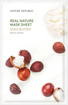 Маска тканинна Nature Republic з маслом ши поживна (8806173495986)