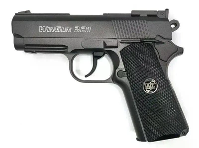 Пневматичний пістолет WinGun 321 Colt Defender 4.5мм — металева CO2-копія легендарної зброї