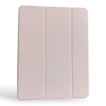 Чехол-книжка Smart Case для Apple iPad Air 13" 2024 / 2025 / 2026 | iPad Pro 12.9" бежевый (складывается в подставку)