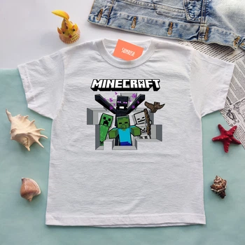 Детская футболка для девочки Classic "Minecraft" 128