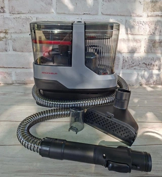 Пилосос миючий Grunhelm GWVC-01 600 Вт Чорний із сірим