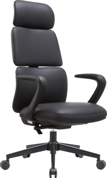 Компьютерное офисное кресло OfficePro Delicate OC690BK эргономичное PVC Black