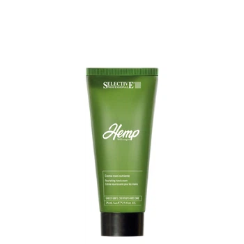 Живильний крем Selective Professional Hemp Hand Cream для інтенсивного догляду шкіри рук 75 мл