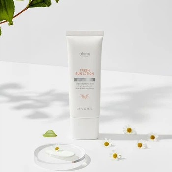 Солнцезащитный лосьон для всей семьи 75 мл SPF 50+ PA++++ Atomy